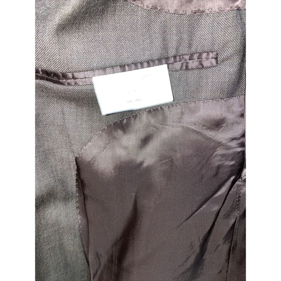 Men’s 44L — “346” Brooks Brothers Stretch Brown 100% Wool Suit Jacket RN 93986 - Picture 6 of 11